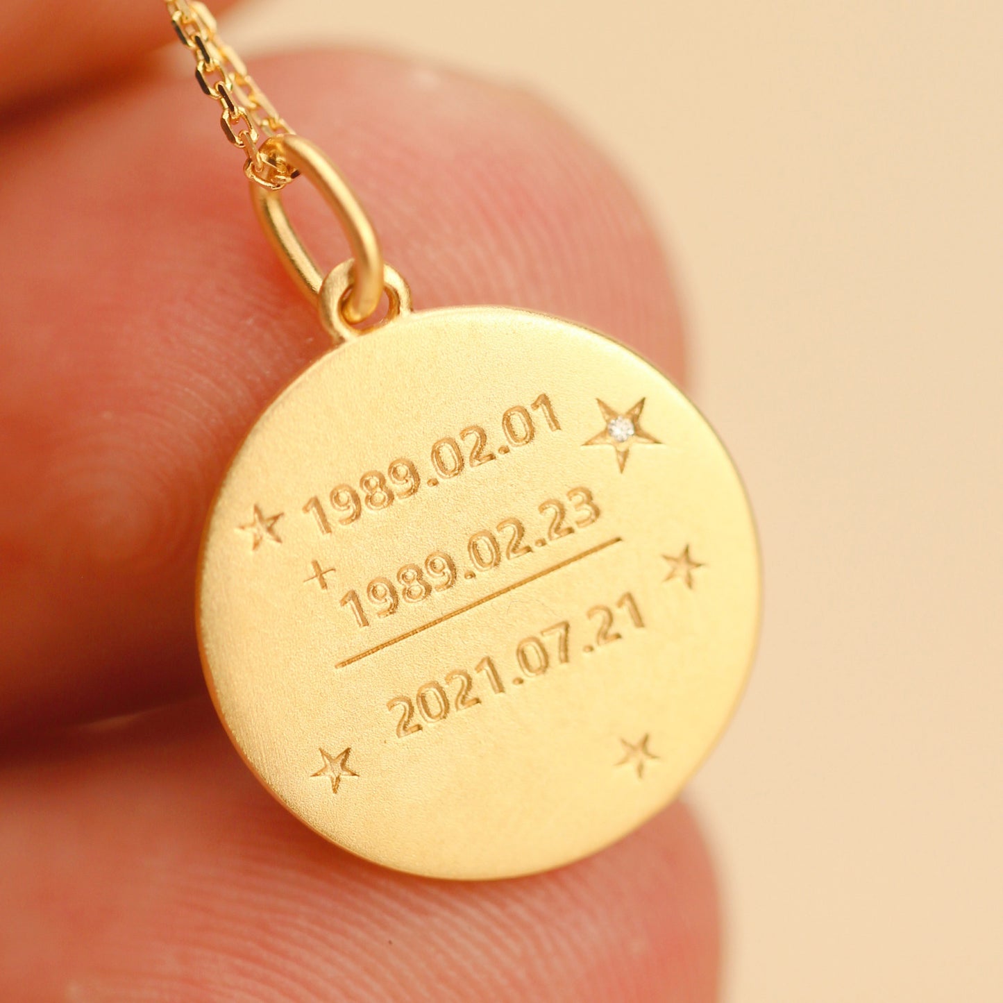 18K Gold Baby Avatars Necklace