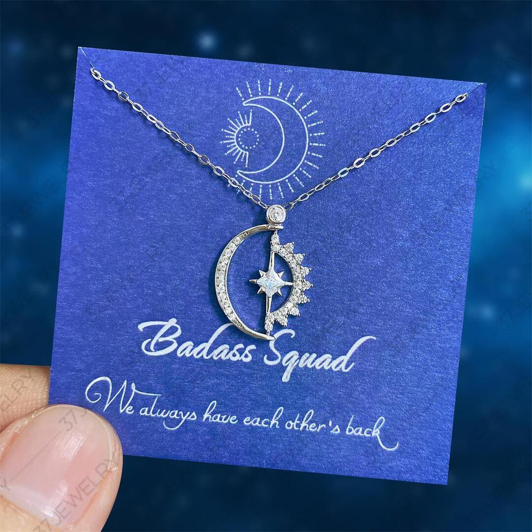 For Friend - Badass Squad Have Each Other's Back Necklace - TDC Jewellery