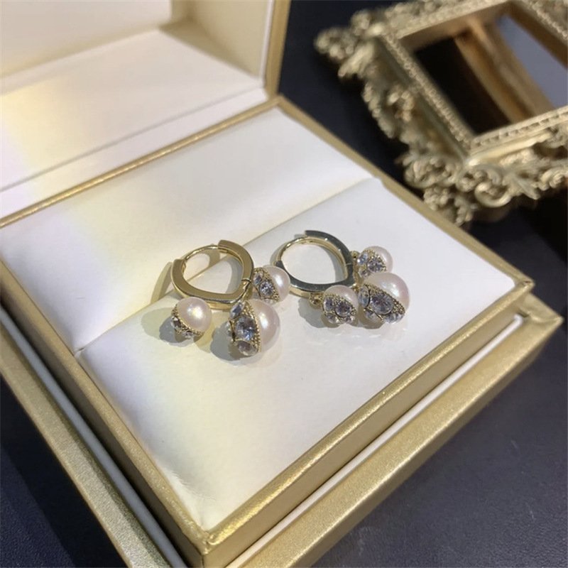 Double-sided Sparkling Diamond Pearl