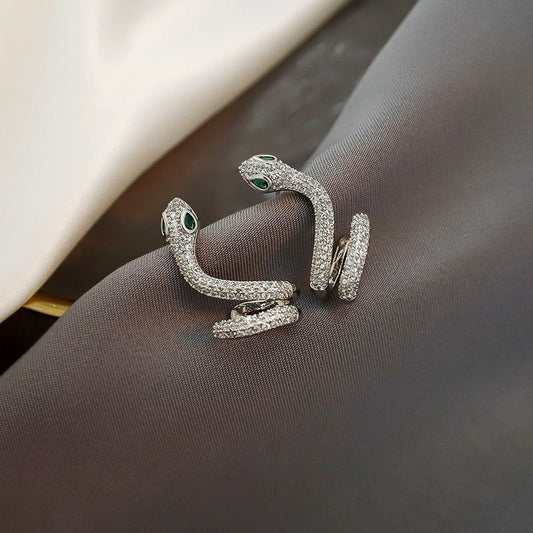 Snake-Shaped Ear Clip