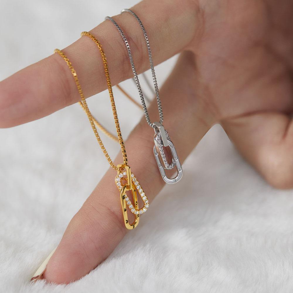 TDC™ S925 Mother & Daughter Forever Linked Together Necklace - TDC Jewellery