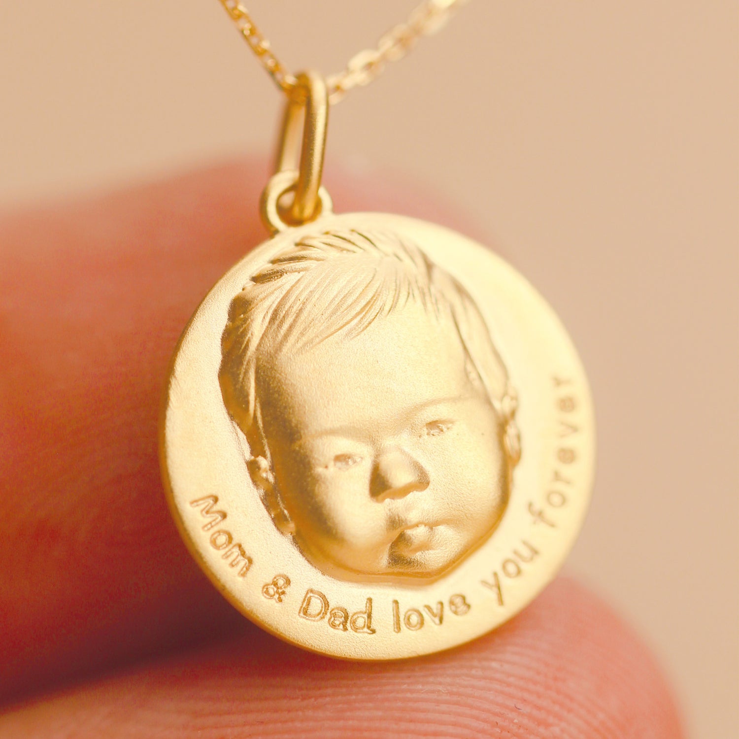 18K Gold Necklace - For Mom