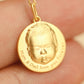 18K Gold Baby Avatars Necklace