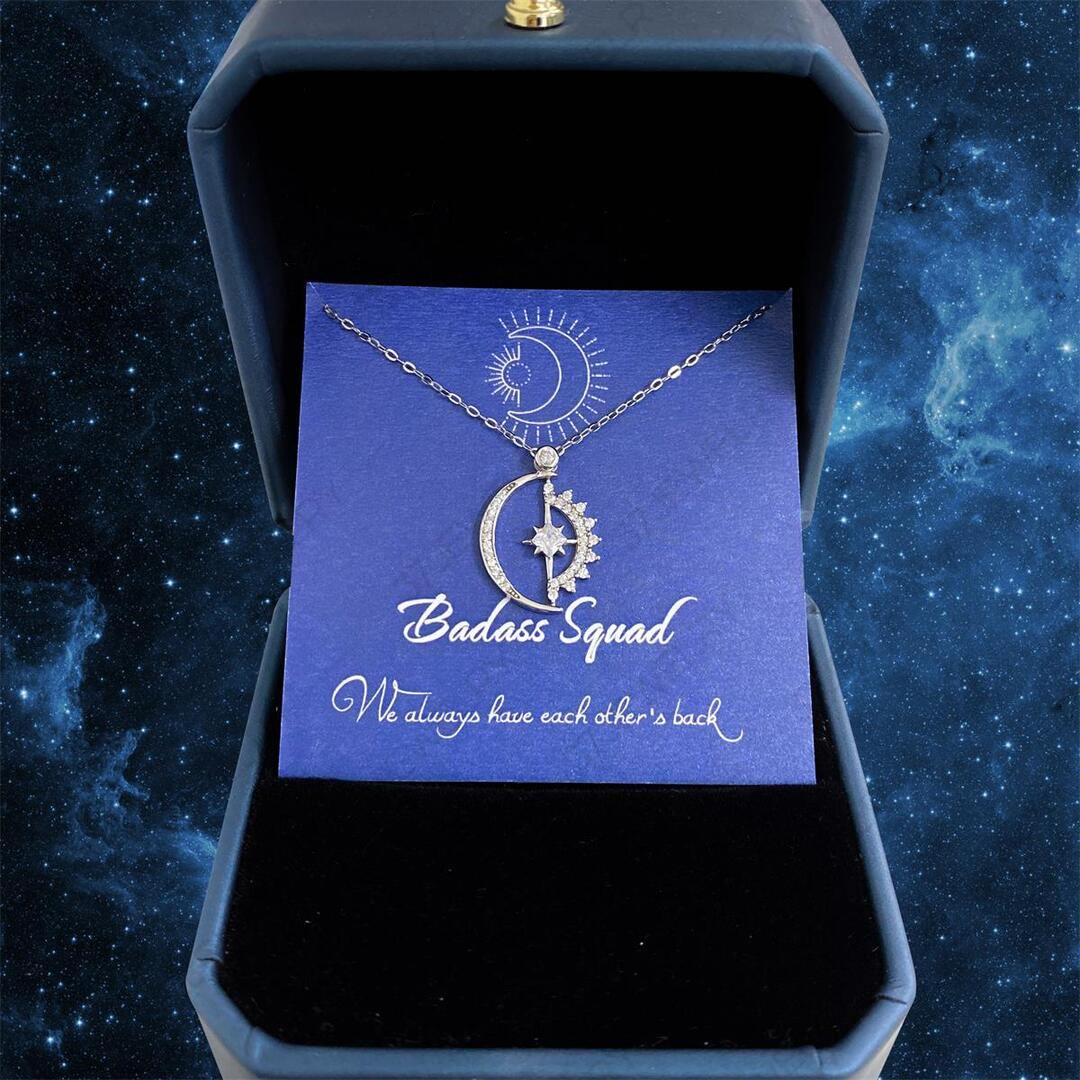 For Friend - Badass Squad Have Each Other's Back Necklace - TDC Jewellery