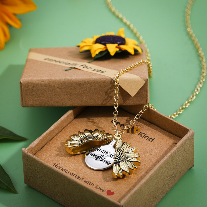 You Are My Sunshine Charm Necklace
