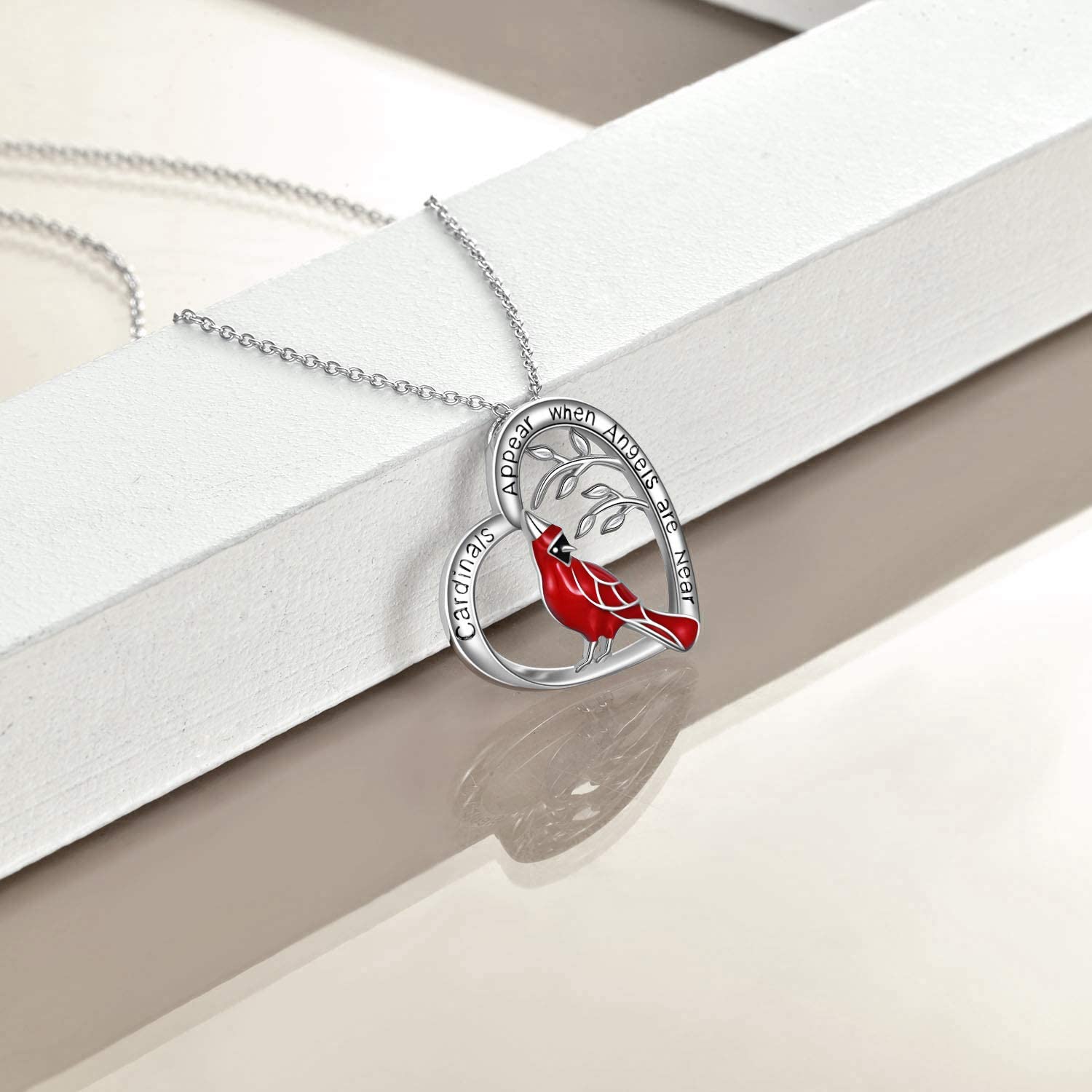 Celebration Memories - Red Cardinal Pendant Necklace – John Medeiros  Jewelry Collections