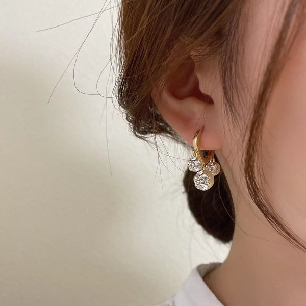 Double-sided Sparkling Diamond Pearl