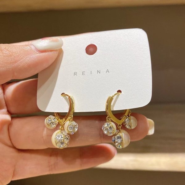Double-sided Sparkling Diamond Pearl