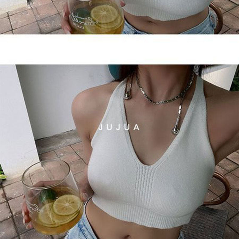 Hip Hop Style Slightly Inlaid Earphone Necklace