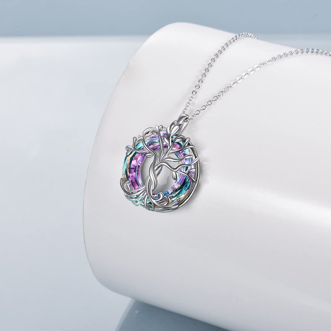 Mother is the Family Root Tree Necklace