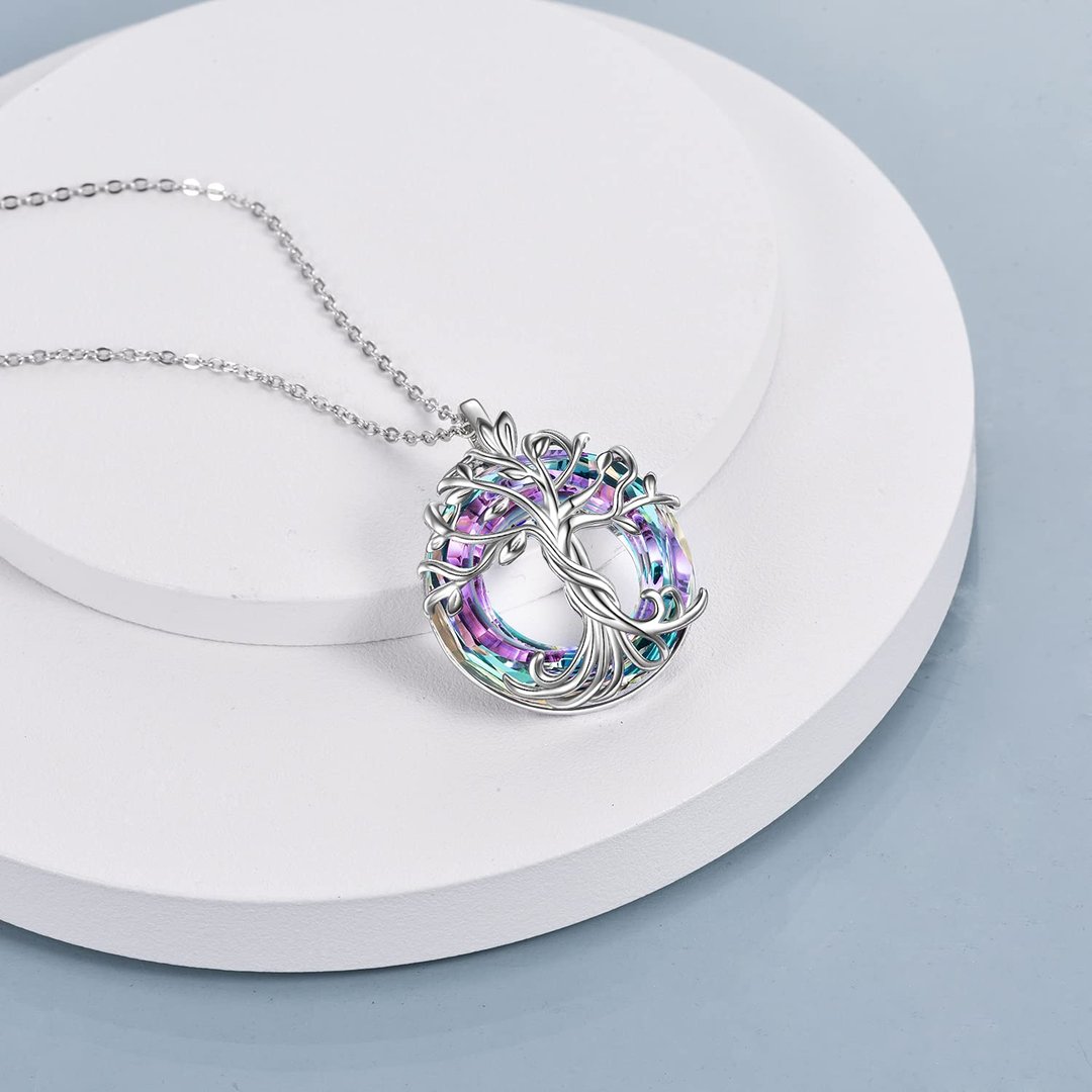 Mother is the Family Root Tree Necklace