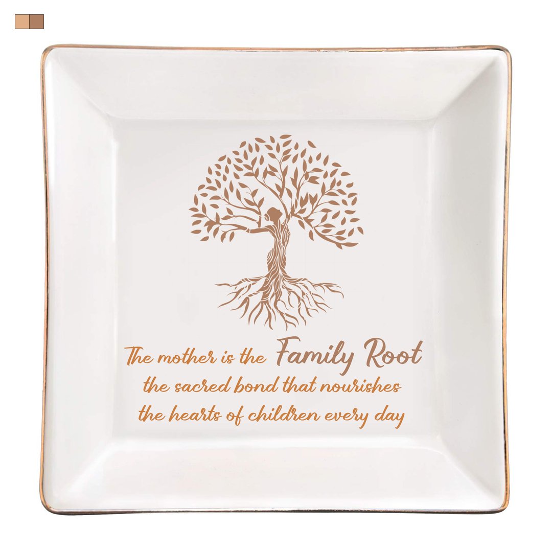 Mother is the Family Root Tree Necklace