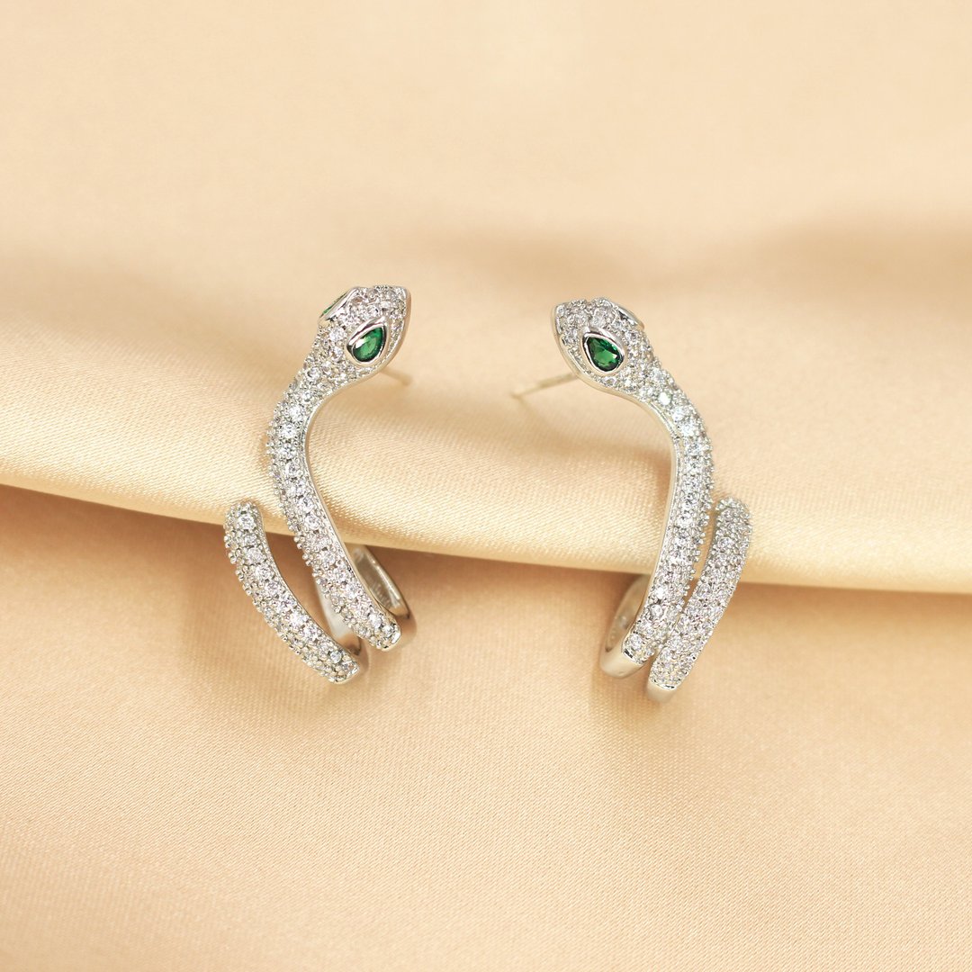 Snake-Shaped Ear Clip