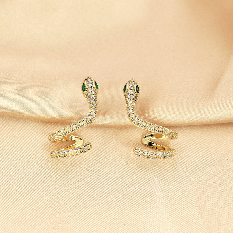 Snake-Shaped Ear Clip