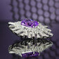 TDC™ High-End Purple Artificial Gemstone Silver Pendant - TDC Jewellery