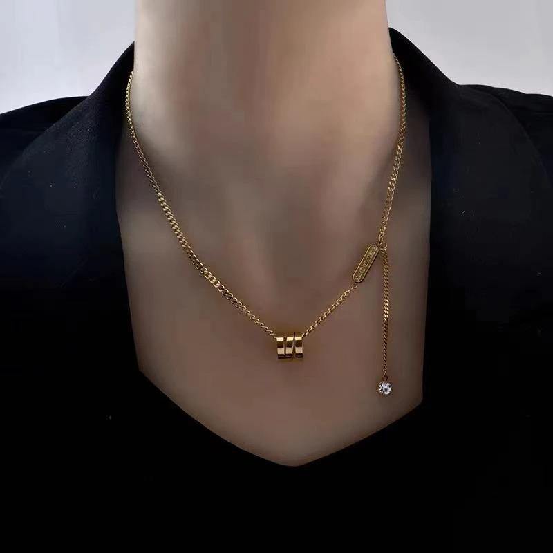 TDC™ Spiral Cylinder Necklace - TDC Jewellery
