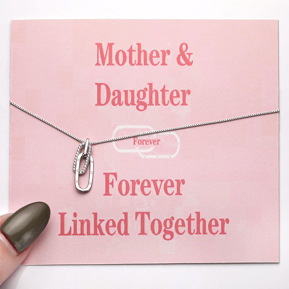 TDC™ S925 Mother & Daughter Forever Linked Together Necklace - TDC Jewellery